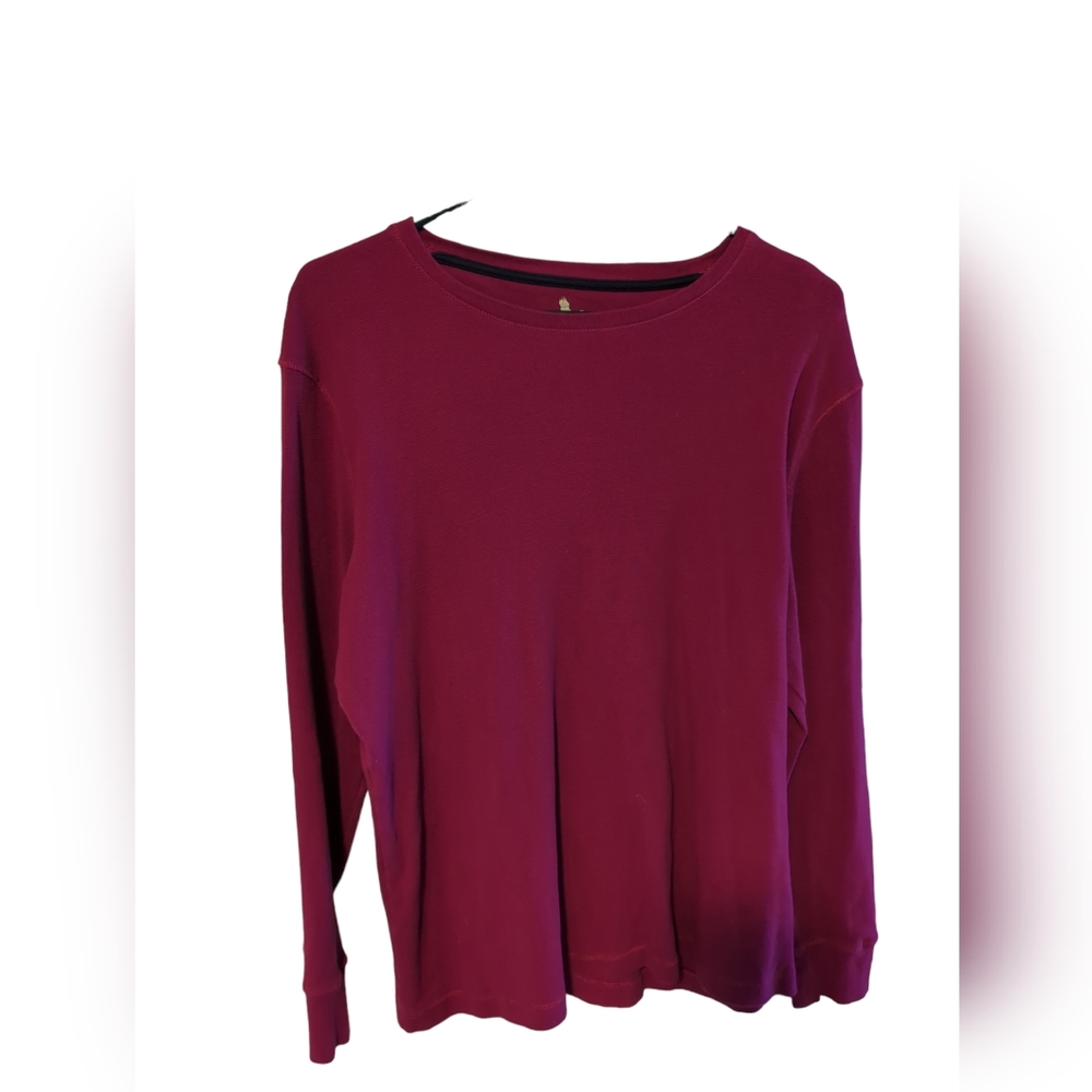 Field & Stream Purple LongSleeve Tee